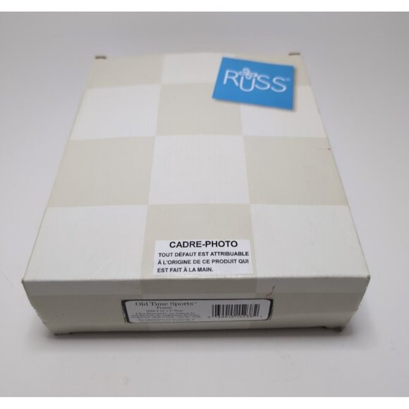 Russ Old Time Sports Soccer 3.5" x 5" Picture Box Frame Vintage - Picture 16 of 16